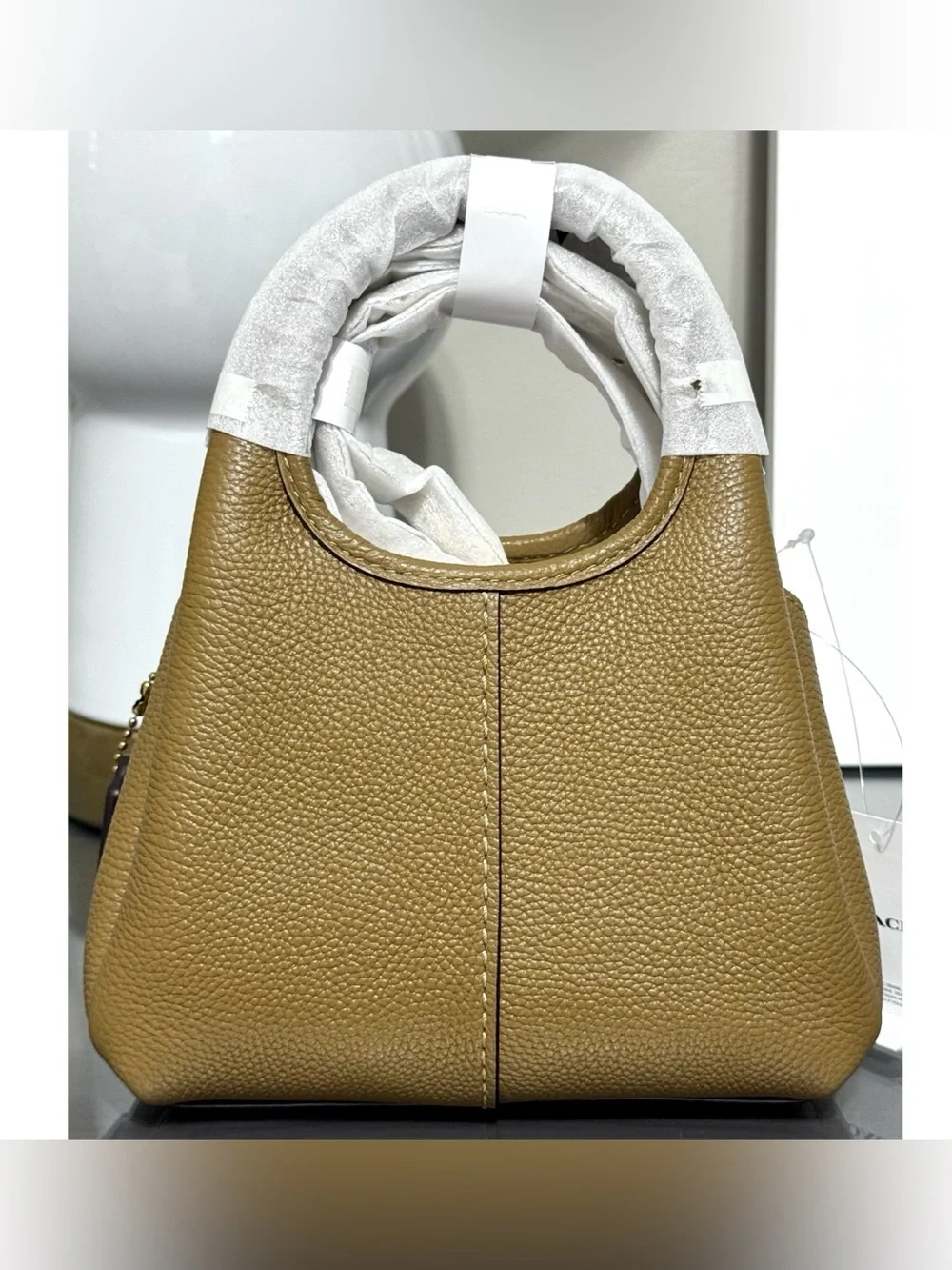 COACH Lana Shoulder Bag 19, MUTED OLIVE